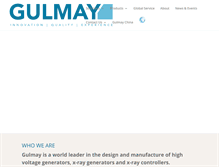 Tablet Screenshot of gulmay.com